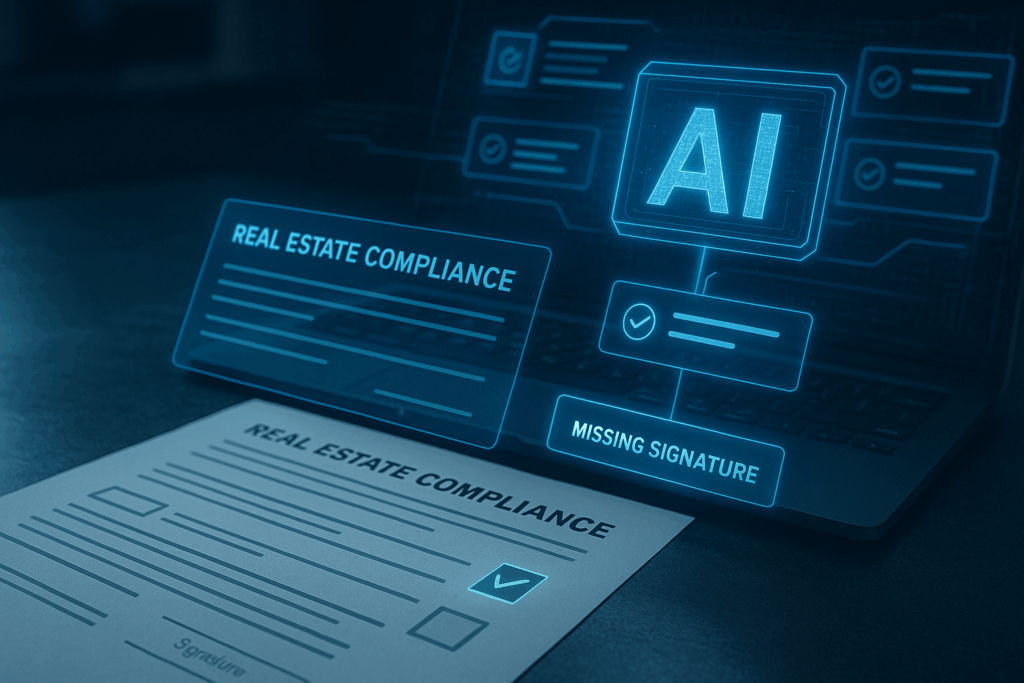 AI Real Estate Compliance review process